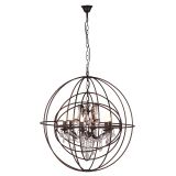 Rustic Globe Chandelier